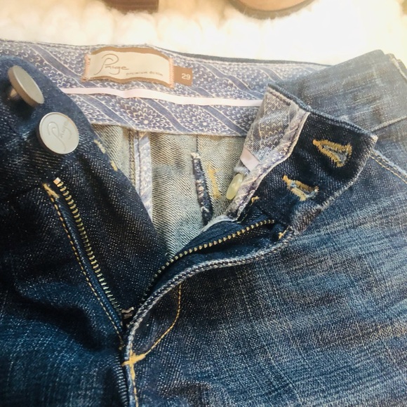 Women’s Paige Premium Denim SZ 29, Med Waist 30/31.5 “Brentwood” Cotton inseam35 - Picture 14 of 16